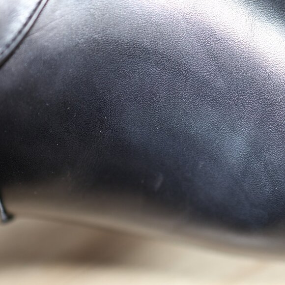 Robert Clergerie Shoes Men Size 9.5 Black Derby Leather Plain Toe Made in France main image 7